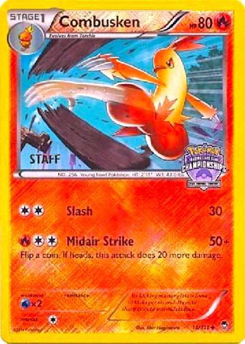 Combusken 13 111 Arena Cup Championships Staff 013/111 (League & Championship Cards)  - Reverse Holofoil | Good Games Adelaide SA