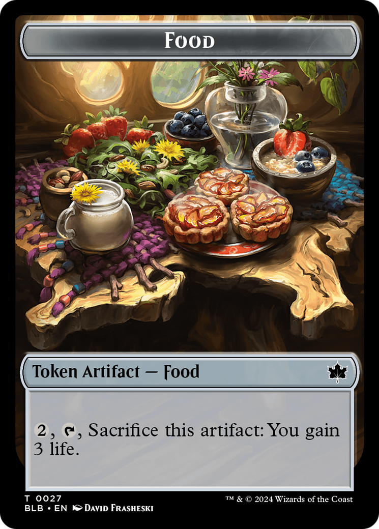 Food Token [Bloomburrow Tokens] | Good Games Adelaide SA