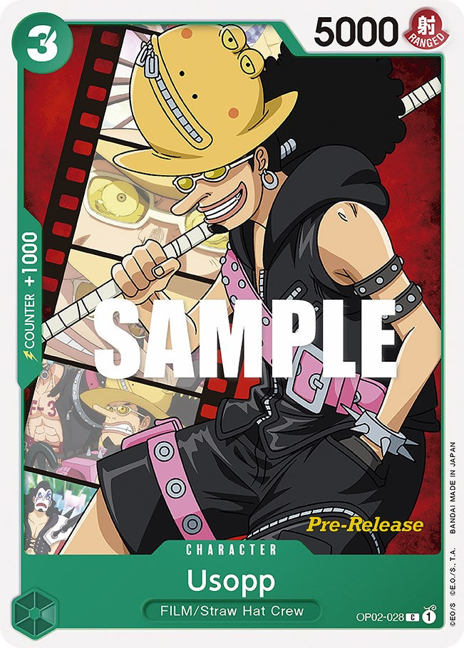 Usopp [Paramount War Pre-Release Cards] | Good Games Adelaide SA