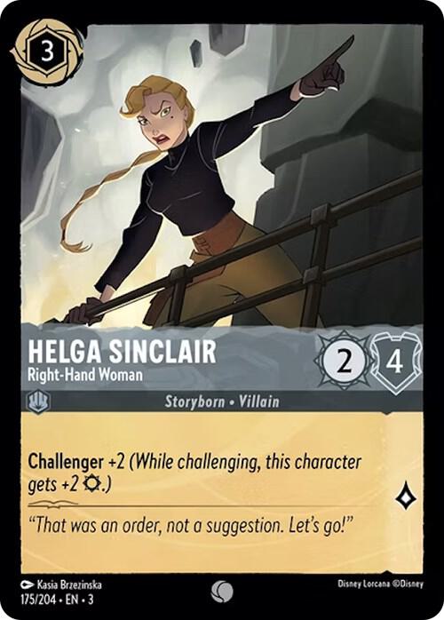 Helga Sinclair Right Hand Woman 175/204 (Into the Inklands)  | Good Games Adelaide SA