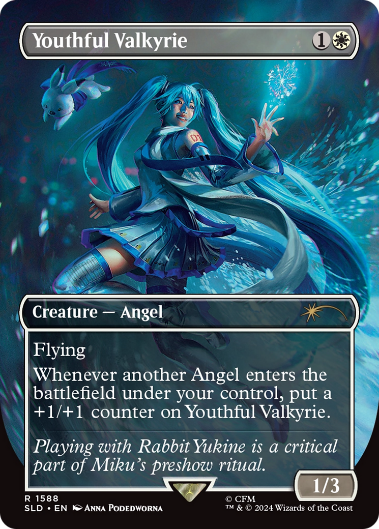 Youthful Valkyrie (Rainbow Foil) [Secret Lair Drop Series] | Good Games Adelaide SA