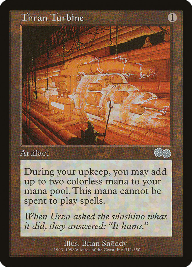 Thran Turbine [Urza's Saga] | Good Games Adelaide SA