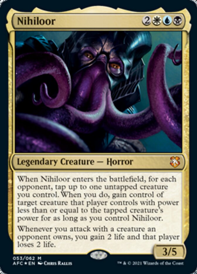 Nihiloor [Dungeons & Dragons: Adventures in the Forgotten Realms Commander] | Good Games Adelaide SA