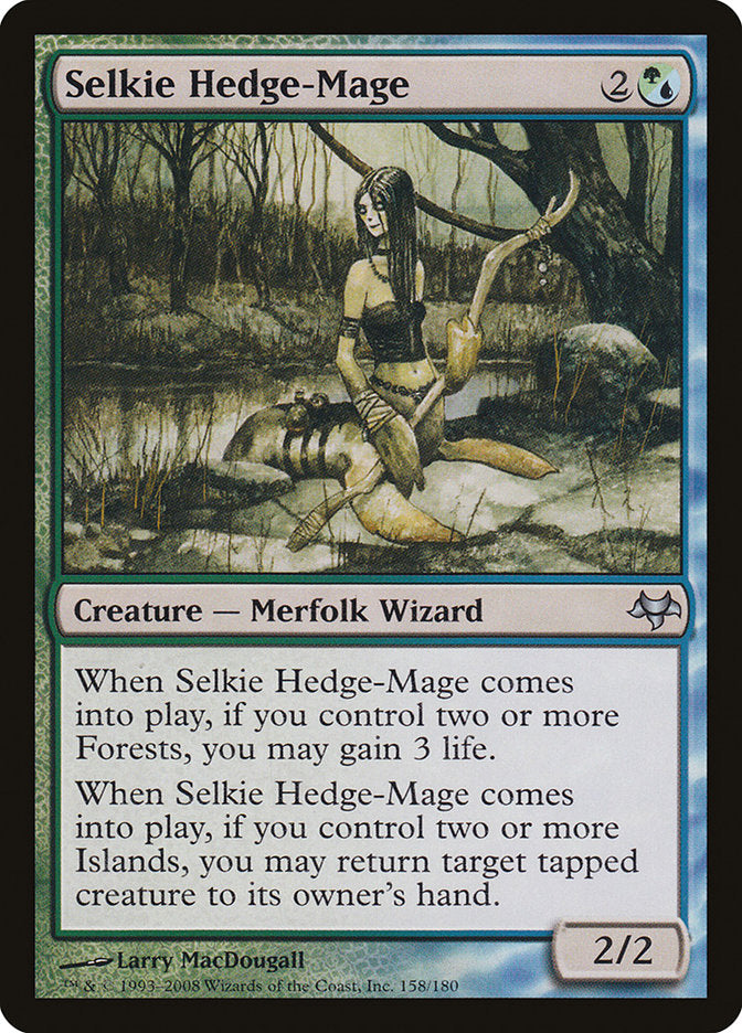 Selkie Hedge-Mage 158 (Eventide)  - Foil | Good Games Adelaide SA