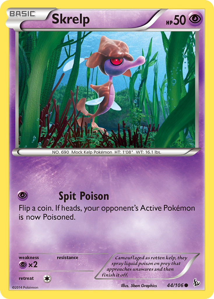 Skrelp (44/106) [XY: Flashfire] | Good Games Adelaide SA