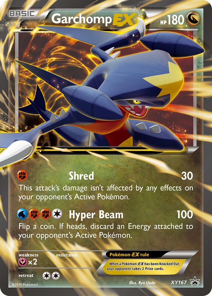 Garchomp EX (XY167) [XY: Black Star Promos] | Good Games Adelaide SA
