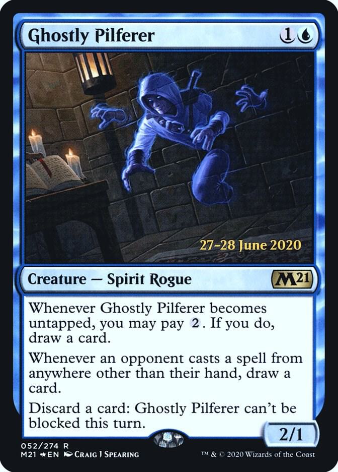 Ghostly Pilferer 52 (Prerelease Cards)  - Foil | Good Games Adelaide SA