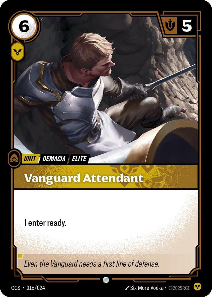 Vanguard Attendant 016/024 (Origins: Proving Grounds)  | Good Games Adelaide SA