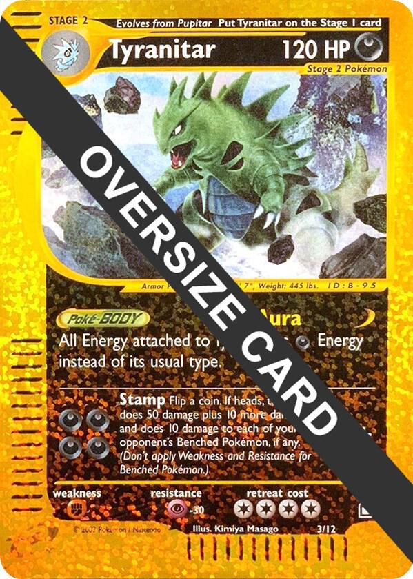 Tyranitar 3 12 003/012 (Jumbo Cards)  - Reverse Holofoil | Good Games Adelaide SA
