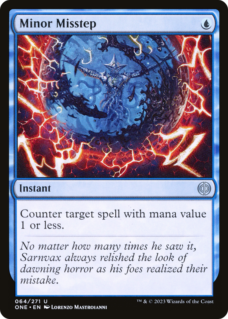 Minor Misstep [Phyrexia: All Will Be One] | Good Games Adelaide SA