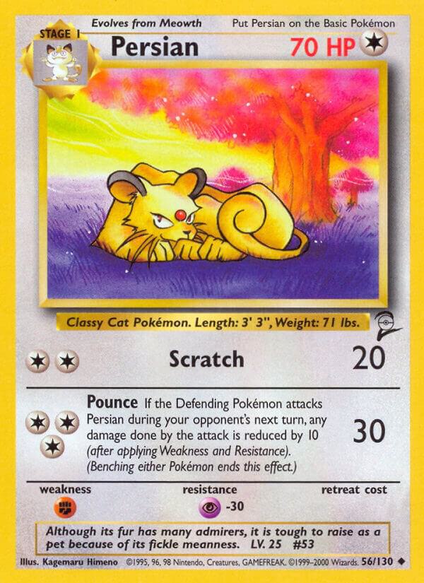 Persian 056/130 (Base Set 2)  | Good Games Adelaide SA