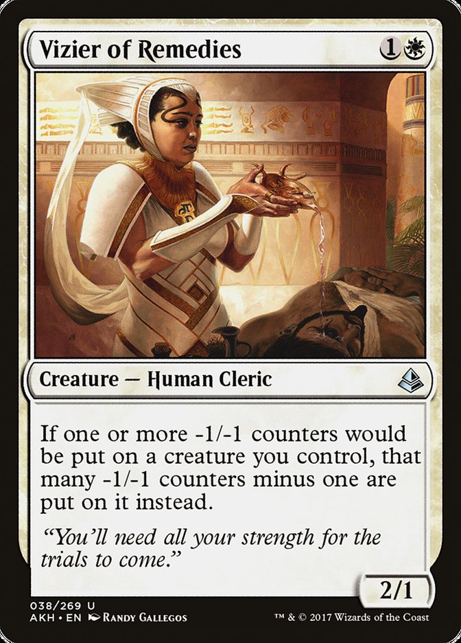 Vizier of Remedies 38 (Amonkhet)  - Foil | Good Games Adelaide SA
