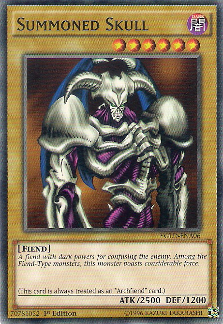 Summoned Skull [YGLD-ENA06] Common | Good Games Adelaide SA