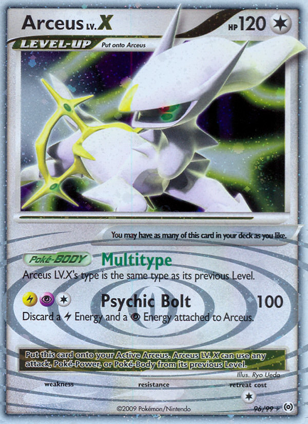 Arceus LV.X (96/99) [Platinum: Arceus] | Good Games Adelaide SA