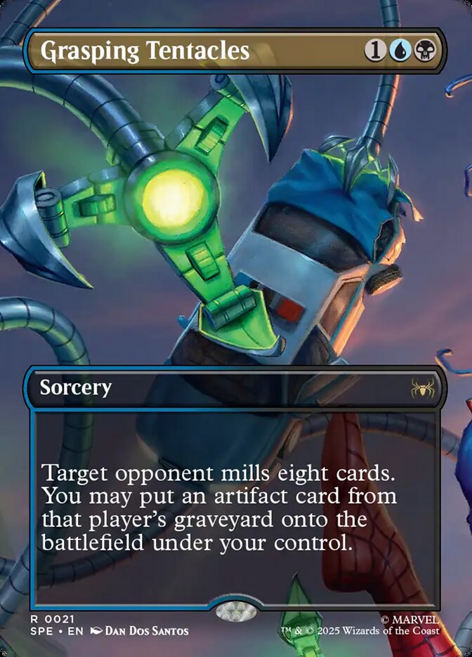Grasping Tentacles 21/20 (Marvel's Spider-Man: Eternal-Legal)  - Borderless Foil | Good Games Adelaide SA