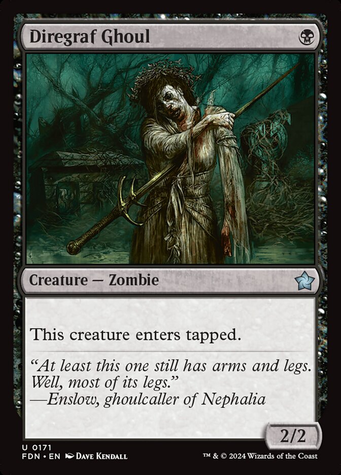 Diregraf Ghoul 171 (Foundations)  - Foil | Good Games Adelaide SA
