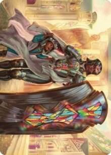 Guardian of New Benalia Art Card 8 (Art Series: Dominaria United)  | Good Games Adelaide SA