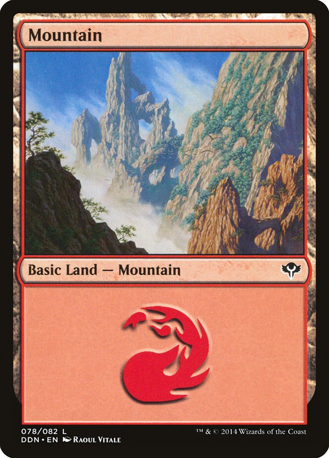 Mountain (78) [Duel Decks: Speed vs. Cunning] | Good Games Adelaide SA