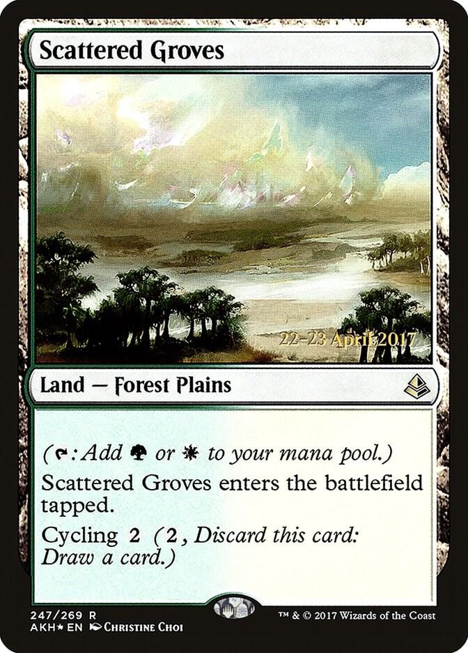 Scattered Groves 247 (Prerelease Cards)  - Foil | Good Games Adelaide SA