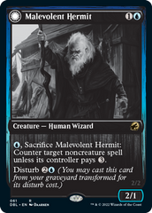 Malevolent Hermit // Benevolent Geist [Innistrad: Double Feature] | Good Games Adelaide SA