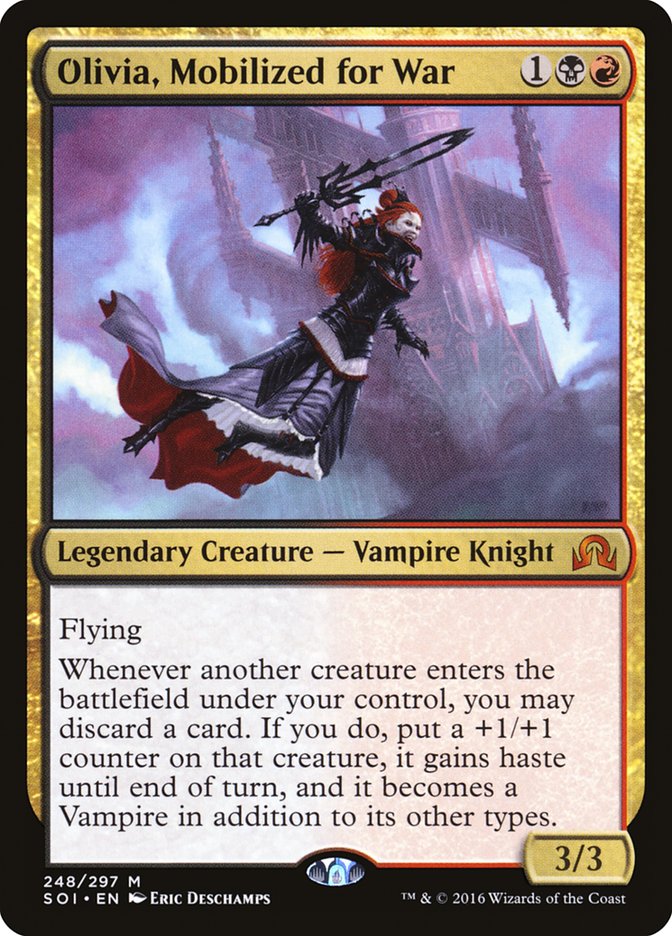 Olivia, Mobilized for War 248 (Shadows over Innistrad)  | Good Games Adelaide SA