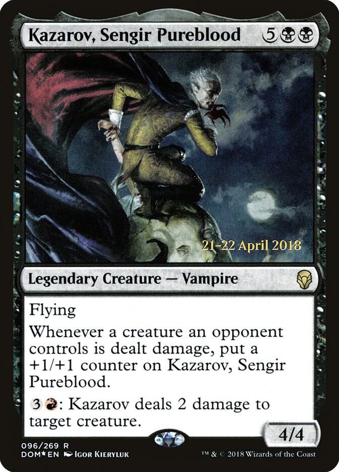 Kazarov Sengir Pureblood 96 (Prerelease Cards)  - Foil | Good Games Adelaide SA