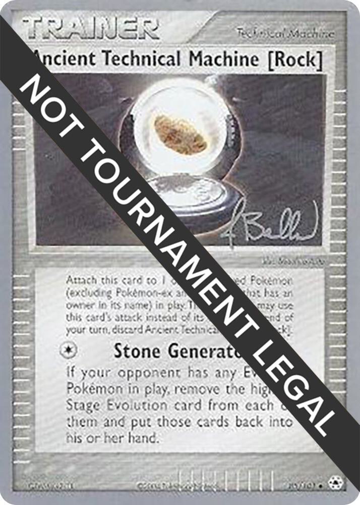 Ancient Technical Machine Rock 2006 Jimmy Ballard 85/101 (World Championship Decks)  | Good Games Adelaide SA