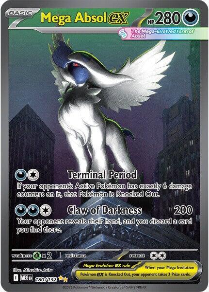 Mega Absol ex 180/132 (ME01: Mega Evolution)  - Holofoil | Good Games Adelaide SA