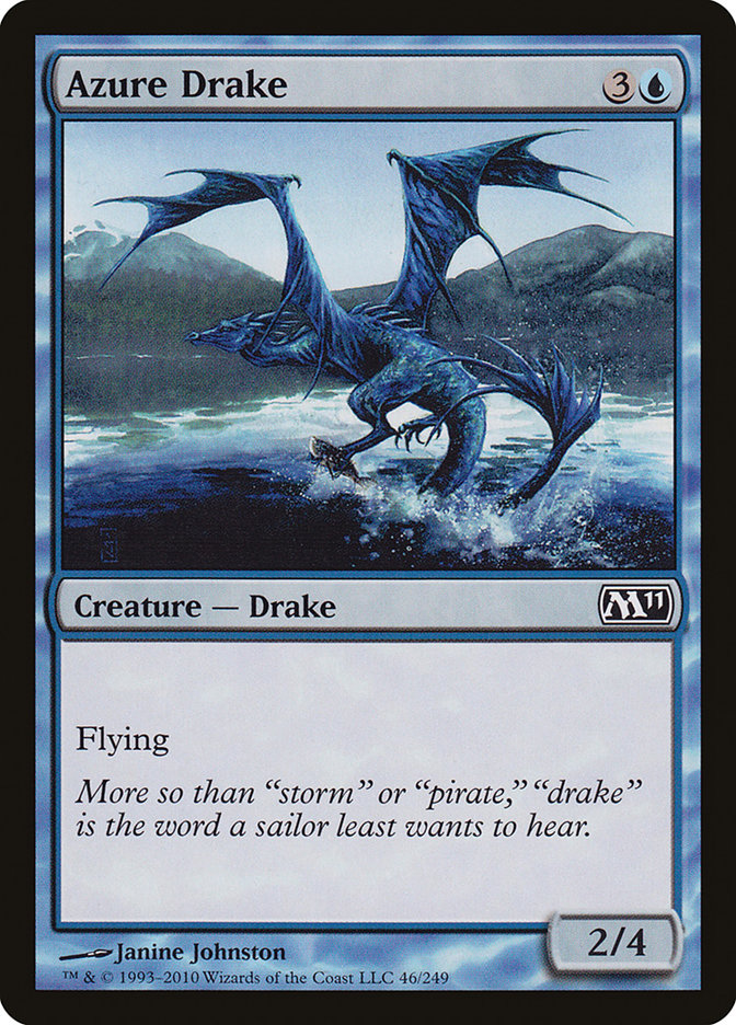 Azure Drake 46 (Magic 2011 (M11))  | Good Games Adelaide SA