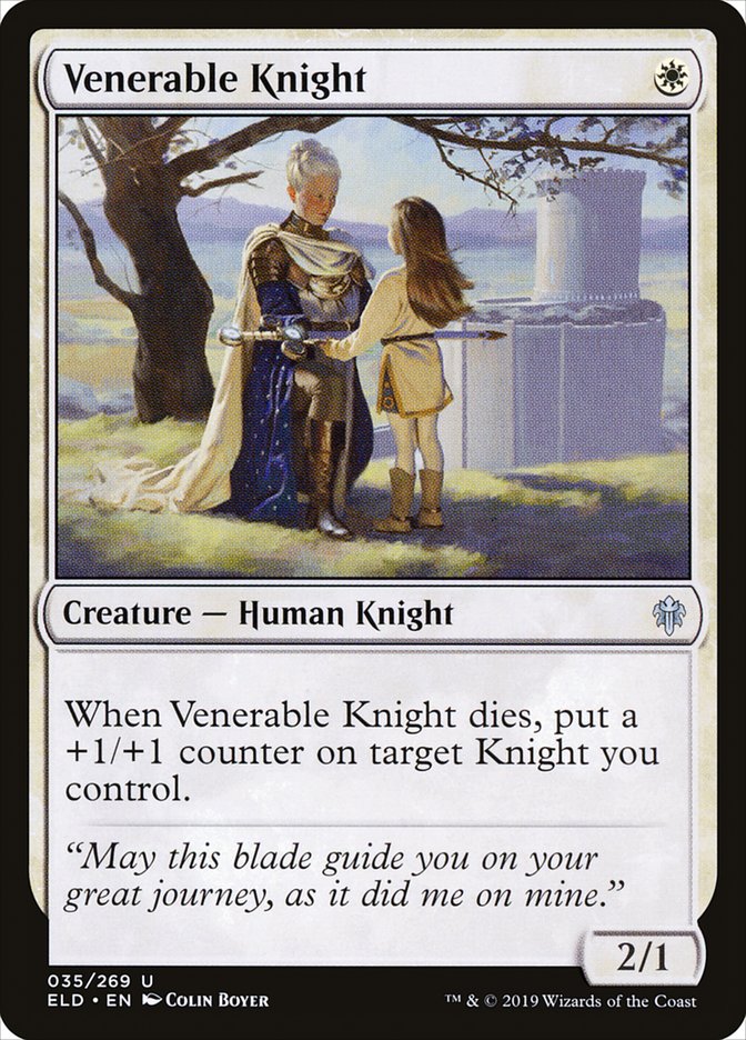 Venerable Knight [Throne of Eldraine] | Good Games Adelaide SA