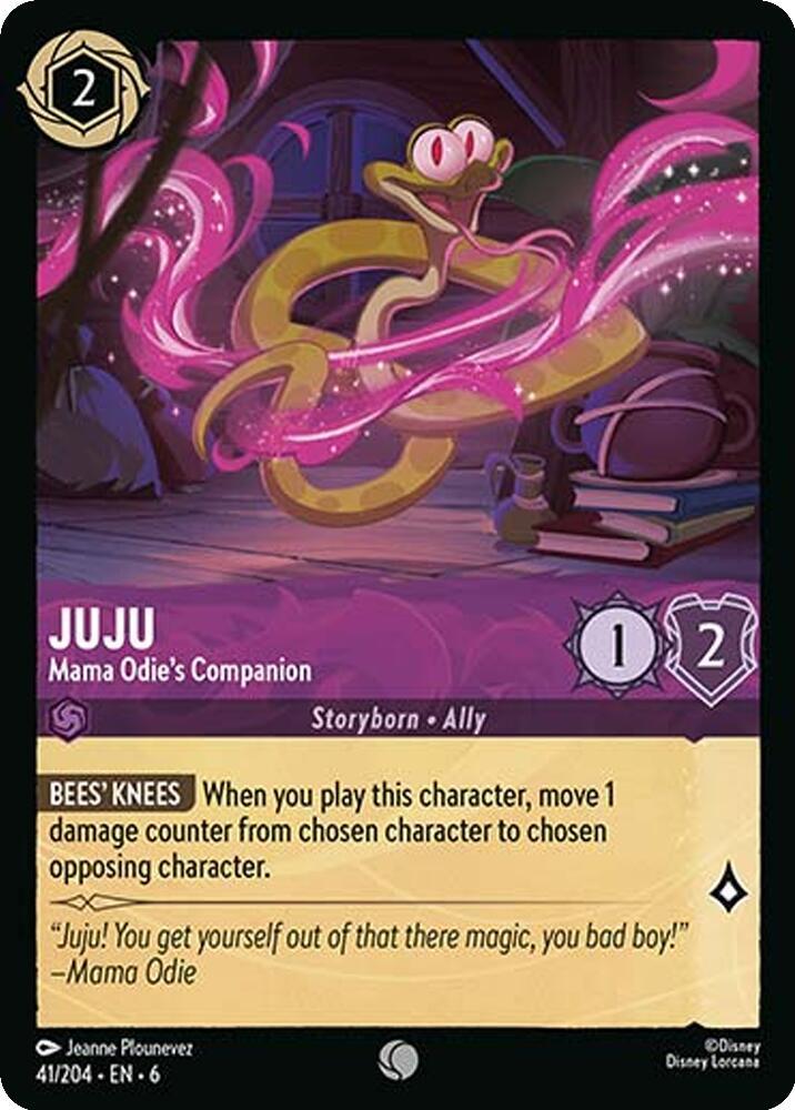 Juju Mama Odies Companion 41/204 (Azurite Sea)  | Good Games Adelaide SA