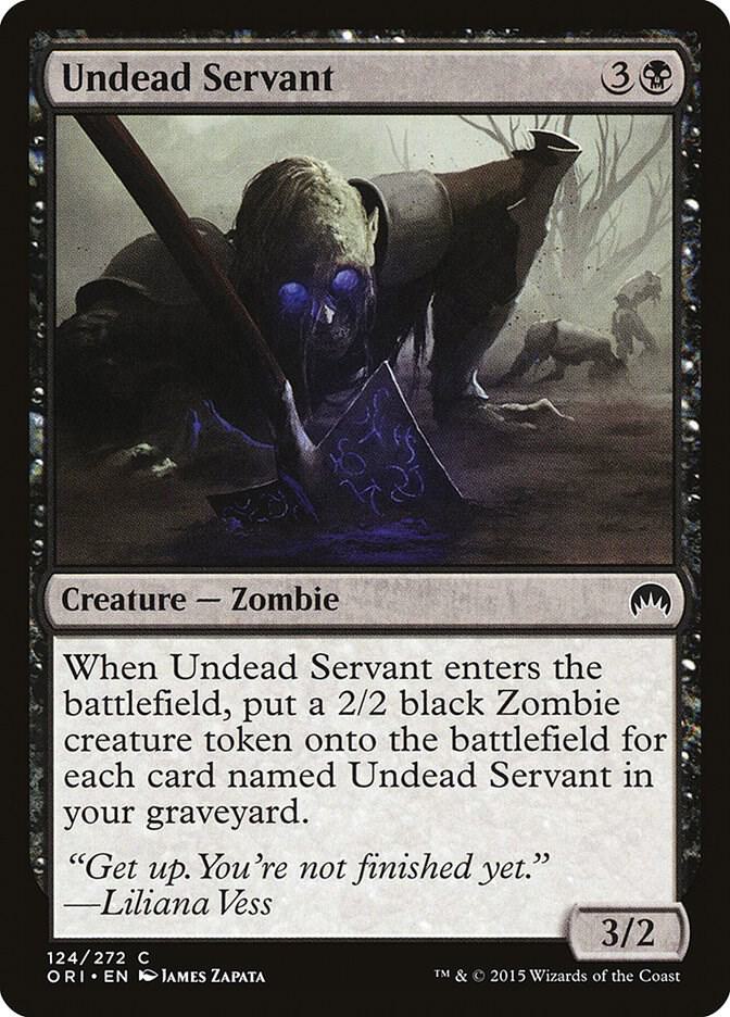 Undead Servant 124 (Magic Origins)  - Foil | Good Games Adelaide SA