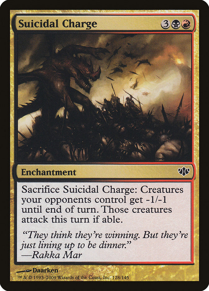 Suicidal Charge 128 (Conflux)  - Foil | Good Games Adelaide SA