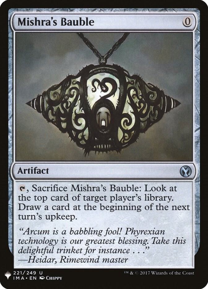 Mishras Bauble 221 (The List Reprints)  | Good Games Adelaide SA