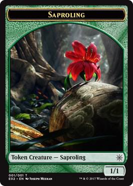 Saproling // Treasure 1 // 7 (Explorers of Ixalan)  | Good Games Adelaide SA