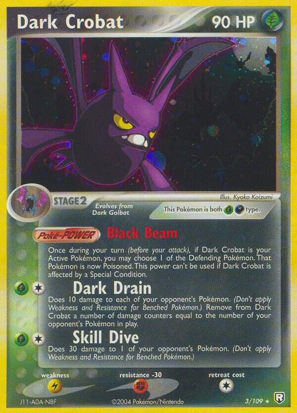 Dark Crobat 3/109 (Team Rocket Returns)  | Good Games Adelaide SA
