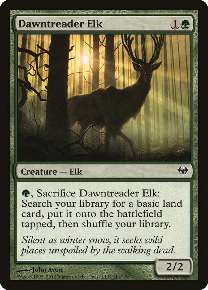 Dawntreader Elk 111 (Dark Ascension)  - Foil | Good Games Adelaide SA