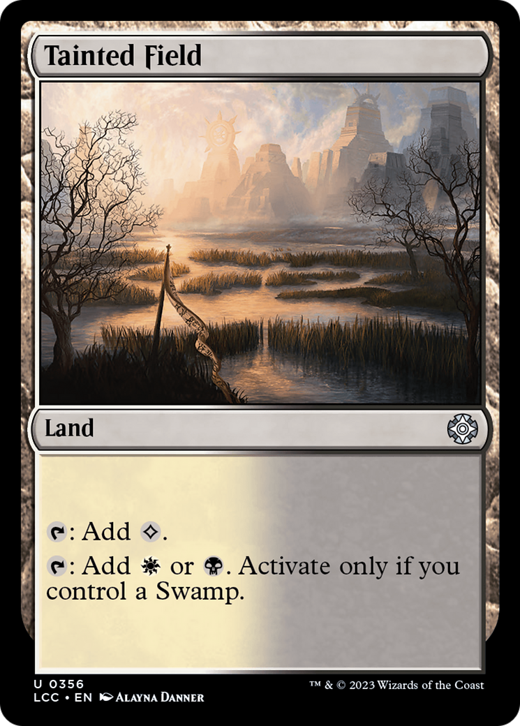 Tainted Field [The Lost Caverns of Ixalan Commander] | Good Games Adelaide SA