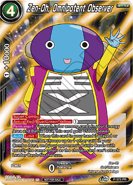 Zen-Oh, Omnipotent Observer (Unison Warrior Series Boost Tournament Pack Vol. 7) (P-373) [Tournament Promotion Cards] | Good Games Adelaide SA