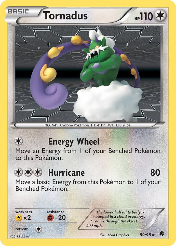 Tornadus 89/98 (Emerging Powers)  - Holofoil | Good Games Adelaide SA