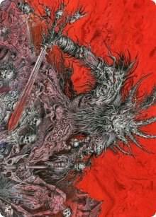 Varragoth Bloodsky Sire Art Card 78 (Art Series: Kaldheim)  | Good Games Adelaide SA