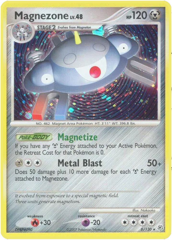 Magnezone 8/130 (Diamond and Pearl)  - Holofoil | Good Games Adelaide SA
