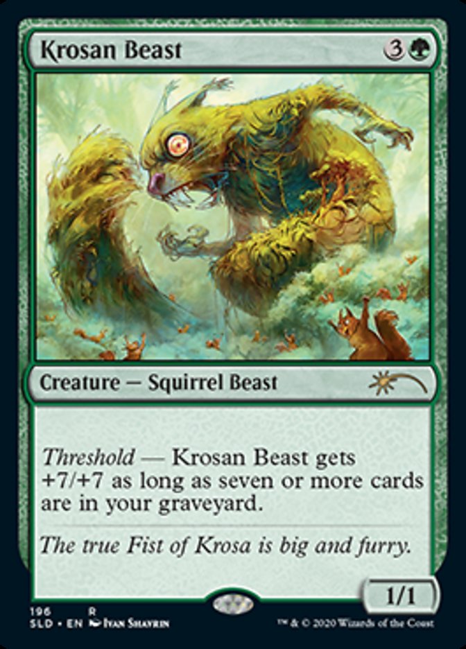 Krosan Beast [Secret Lair Drop Series] | Good Games Adelaide SA