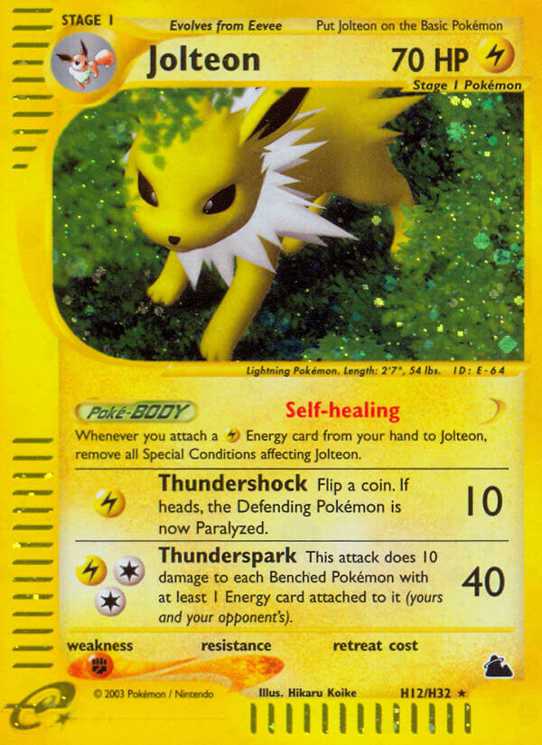 Jolteon (H12/H32) [Skyridge] | Good Games Adelaide SA