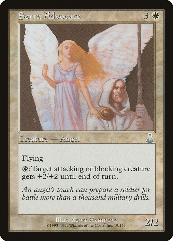Serra Advocate 19 (Urza's Destiny)  - Foil | Good Games Adelaide SA