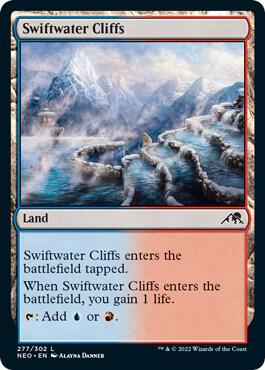 Swiftwater Cliffs 277 (Kamigawa: Neon Dynasty)  | Good Games Adelaide SA