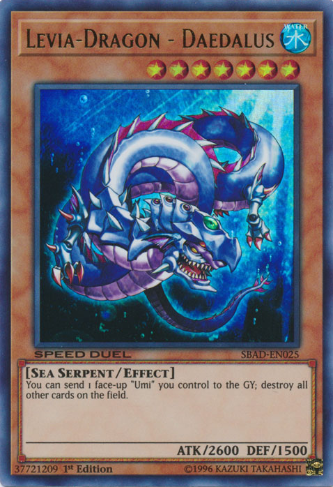Levia-Dragon - Daedalus [SBAD-EN025] Ultra Rare | Good Games Adelaide SA
