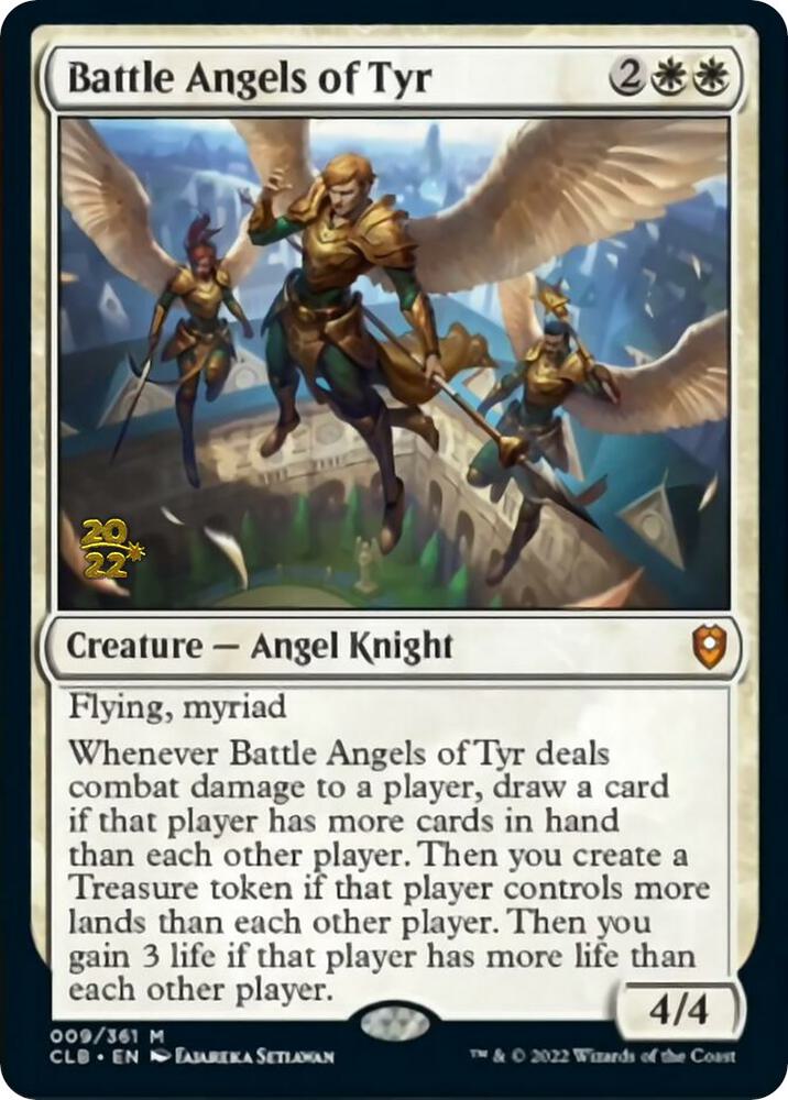 Battle Angels of Tyr 9 (Prerelease Cards)  - Foil | Good Games Adelaide SA