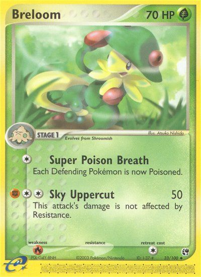 Breloom (33/100) [EX: Sandstorm] | Good Games Adelaide SA