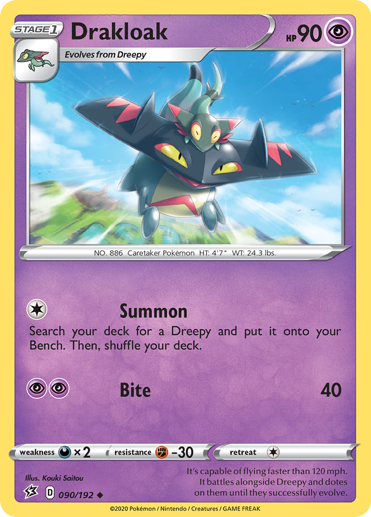 Drakloak (090/192) [Sword & Shield: Rebel Clash] | Good Games Adelaide SA